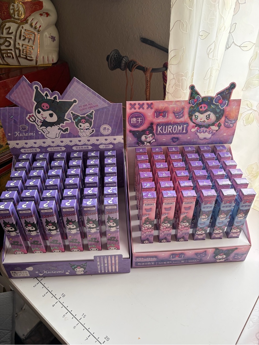 Kuromi Pens Blind Box Collection — Purple & Pink Shades